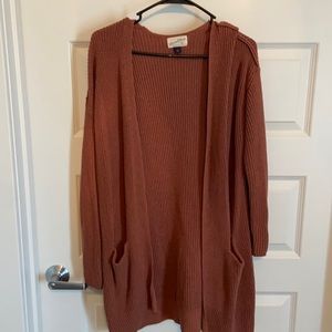 TARGET OVERSIZED CARDIGAN